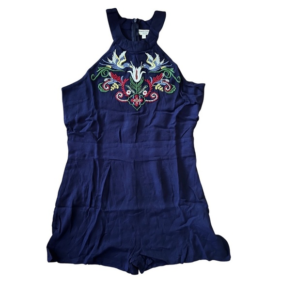 Brave Soul East Bohemian Embroidered Romper - Picture 2 of 9